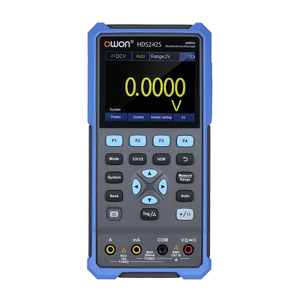 Máy hiện sóng cầm tay (2 kênh + 1 CH Generator, 40 MHz) OWON HDS242S1